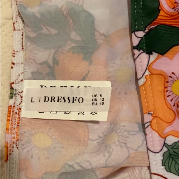 Dressfo High Waisted Floral Bikini Bottoms - Picture 4 of 5